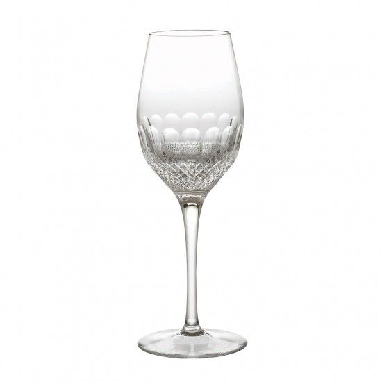 set 4 wine glasses Fine Line Quartz with White Rim Wine Glass Set of 4