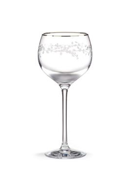 kate spade new york Gardner Street Platinum Wine Glass